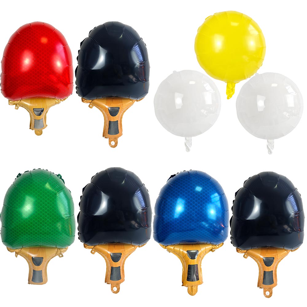 Table Tennis Venue - Balon Foil Raket Tenis Meja Balon