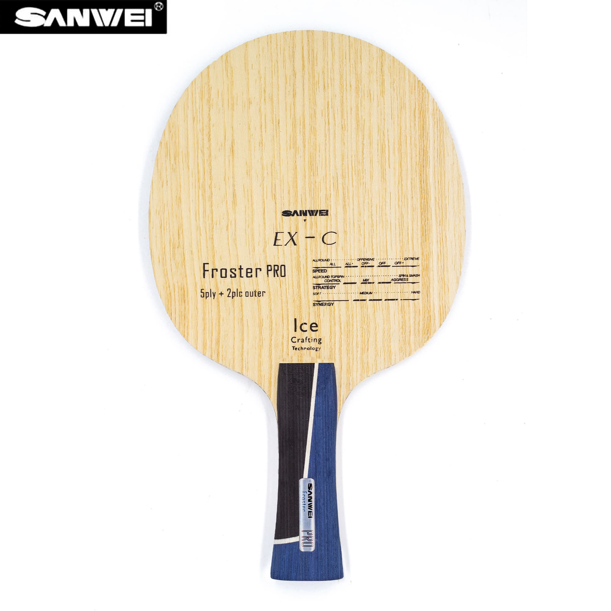 Table Tennis Venue - SANWEI ALC Raket Tenis Meja Froster