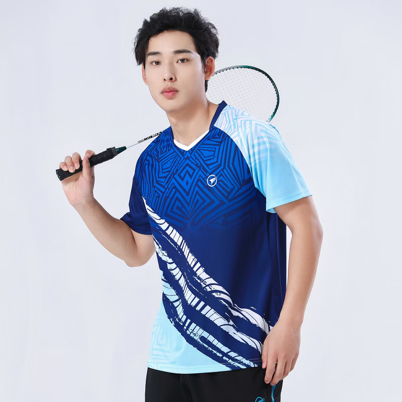 Table Tennis Graphics - Kaus Tenis Meja Pria Jersey Ping