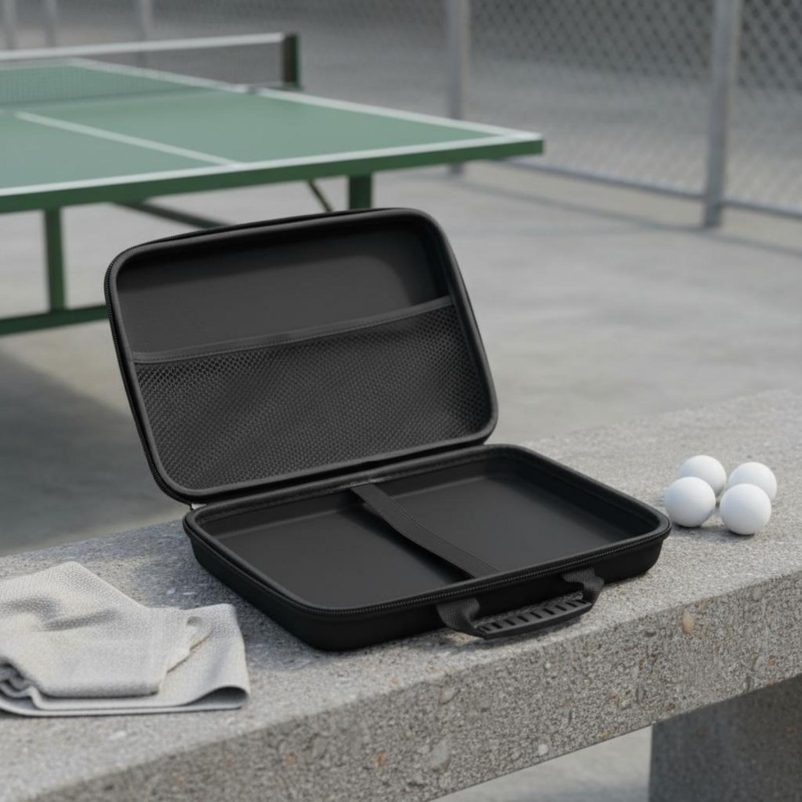 Tas Pelindung Raket dengan Kom - Table Tennis Bat ulasan dan harga