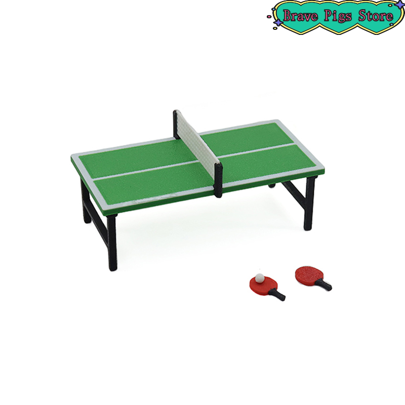 1:12 Miniatur Raket Tenis Meja - Table Tennis Venue ulasan dan harga