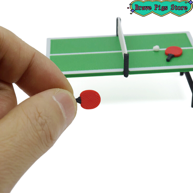 1:12 Miniatur Raket Tenis Meja - Table Tennis Venue ulasan dan harga