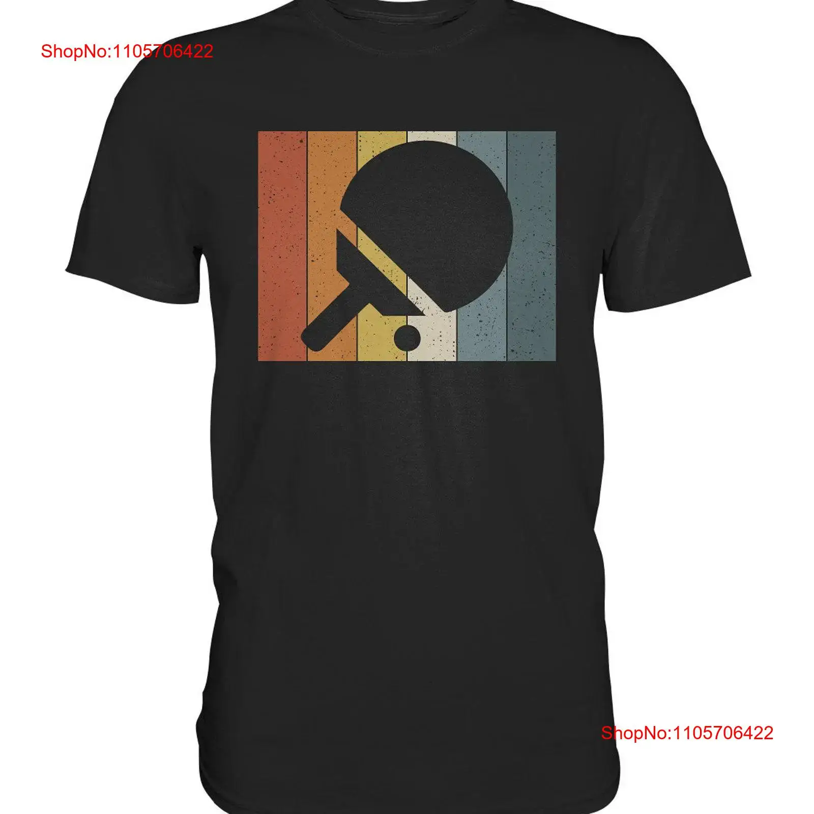 Kaos Tenis Meja Retro Trowel V - Table Tennis Graphics ulasan dan harga