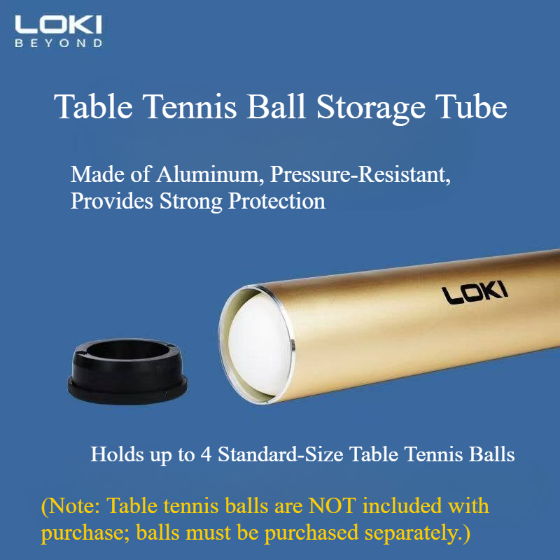 LOKI Wadah Bola Karet Tenis Me - Table Tennis Bat ulasan dan harga