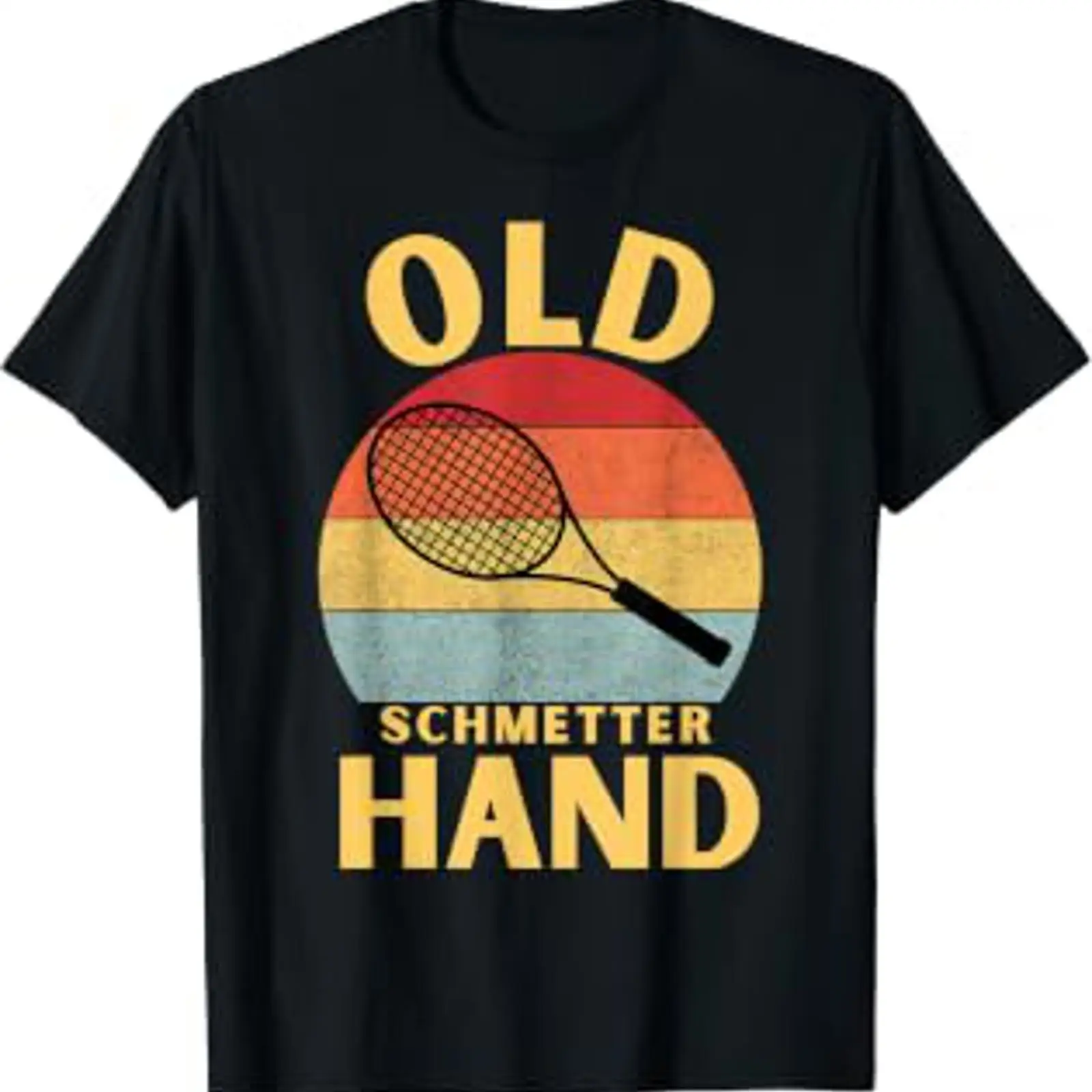Kaos Old Schmetter Hand dengan - Table Tennis Graphics ulasan dan harga